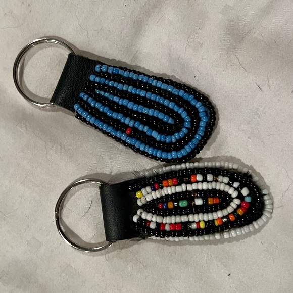 Hand crafted leather key fobs from 🇺🇬, 2 styles! - Picture 4 of 12